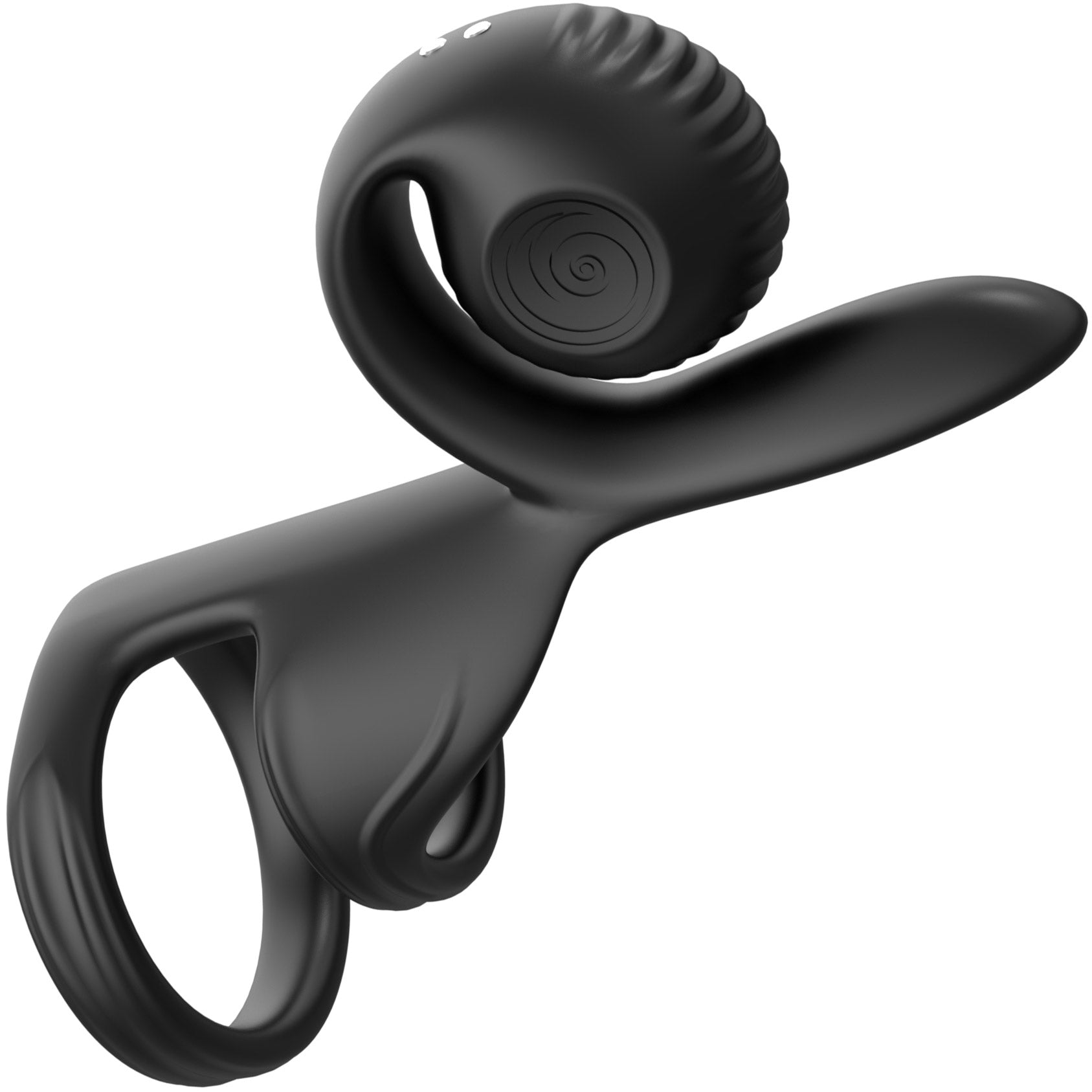 SVibe Snail Jovi Couples Ring Silicone Vibrating Cock Ring With Remote