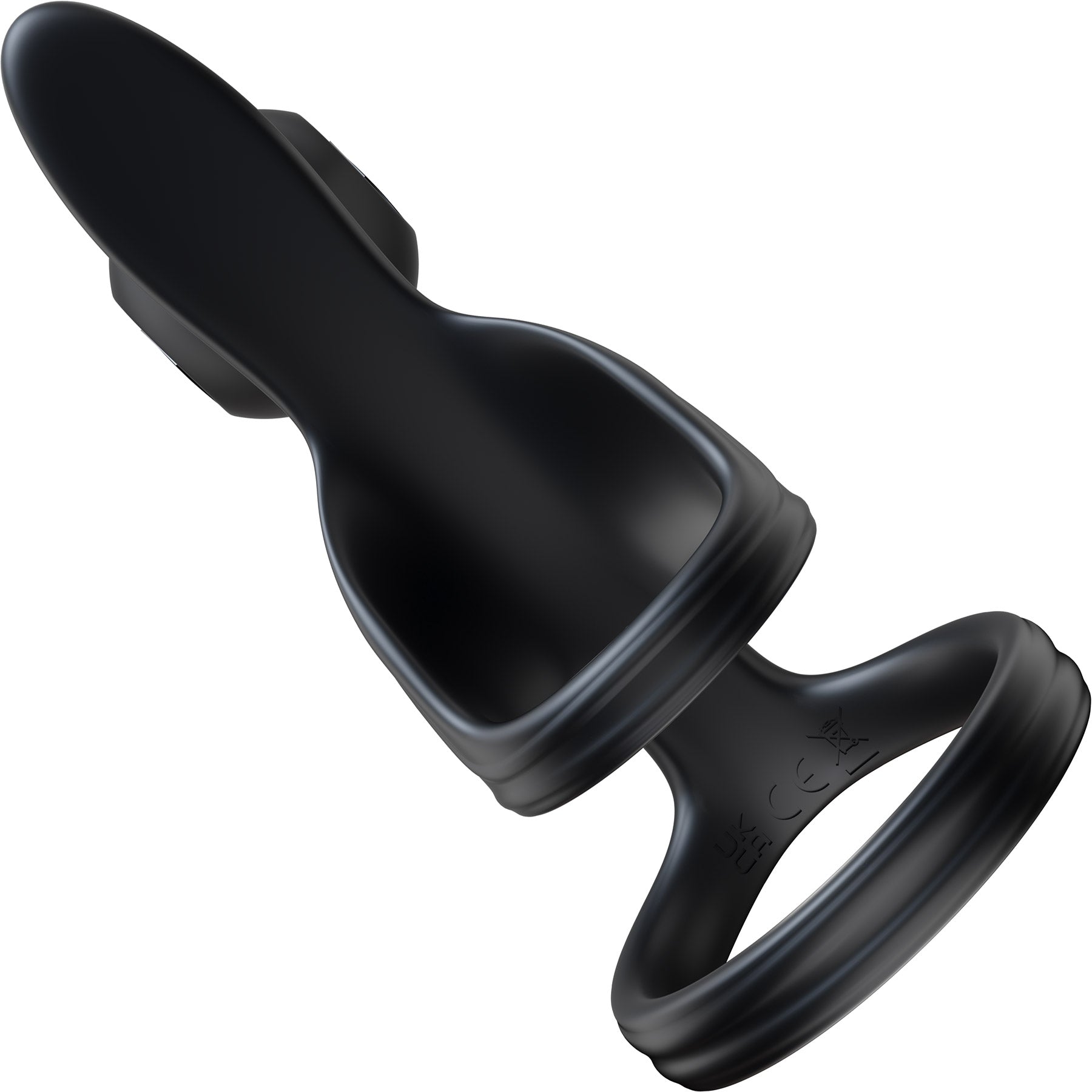 SVibe Snail Jovi Couples Ring Silicone Vibrating Cock Ring With Remote