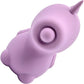 Unihorn Heart Throb Pulsing Silicone Clitoral Vibrator - Pink