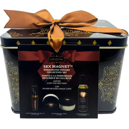 Kama Sutra Sex Magnet Pheromone Gift Set - Leather
