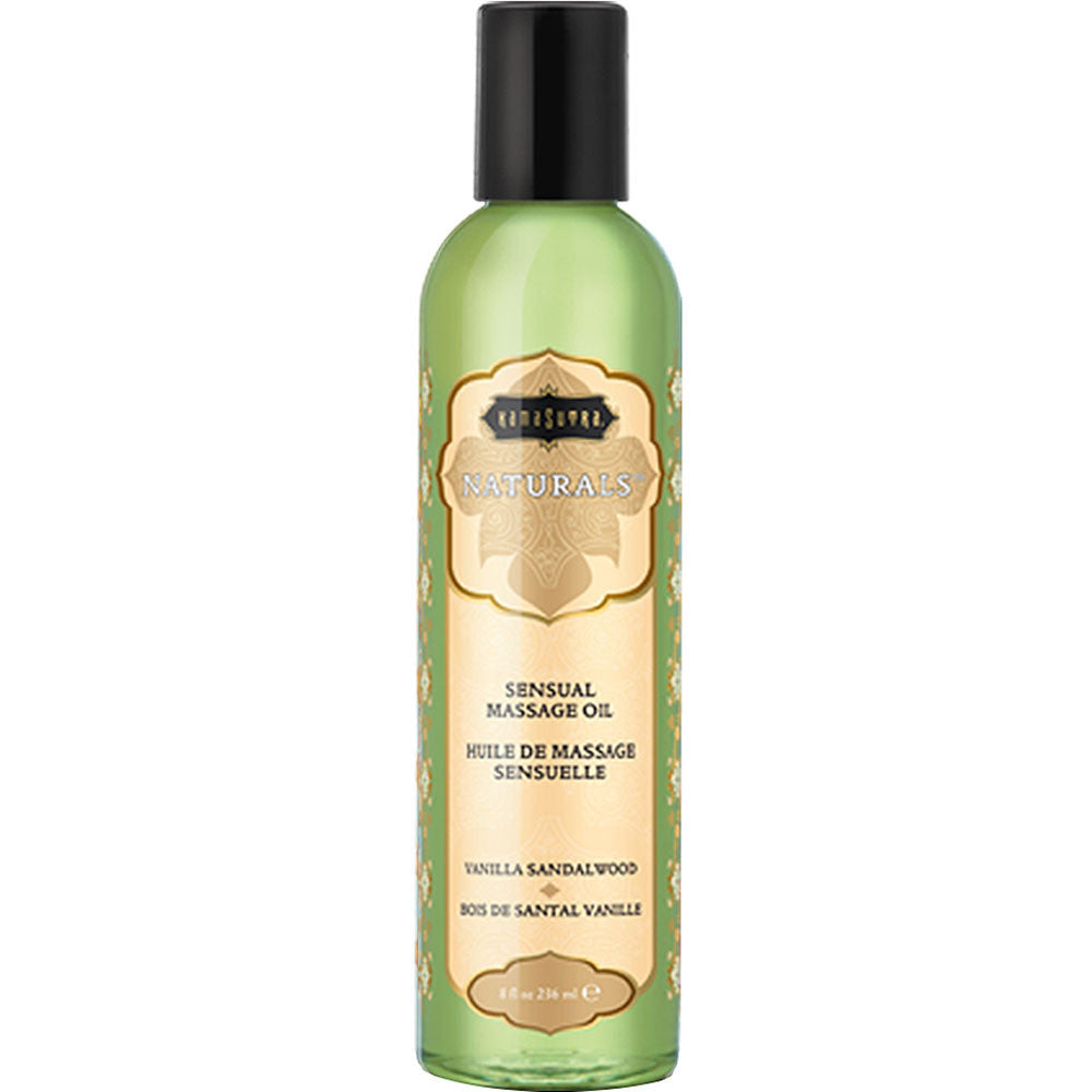 Kama Sutra Naturals Massage Oils Vanilla Sandalwood 8 fl oz