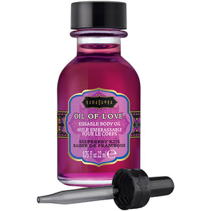 Kama Sutra Oil Of Love With Applicator Raspberry Kiss 0.75 fl oz