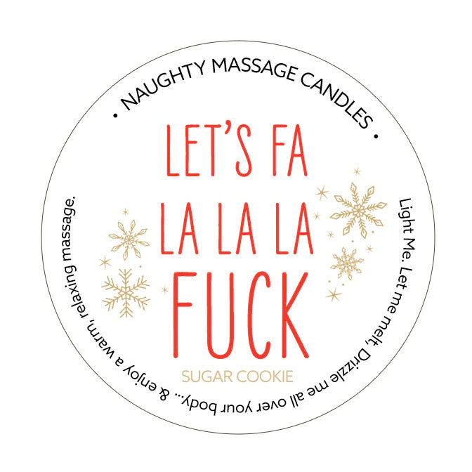 Kama Sutra Naughty Massage Candle - Fa La La La 1.7 oz