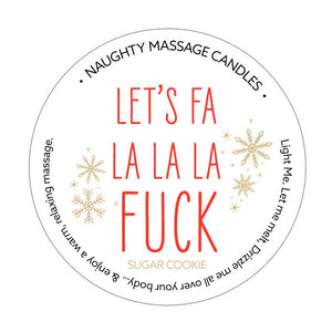 Kama Sutra Naughty Massage Candle - Fa La La La 1.7 oz