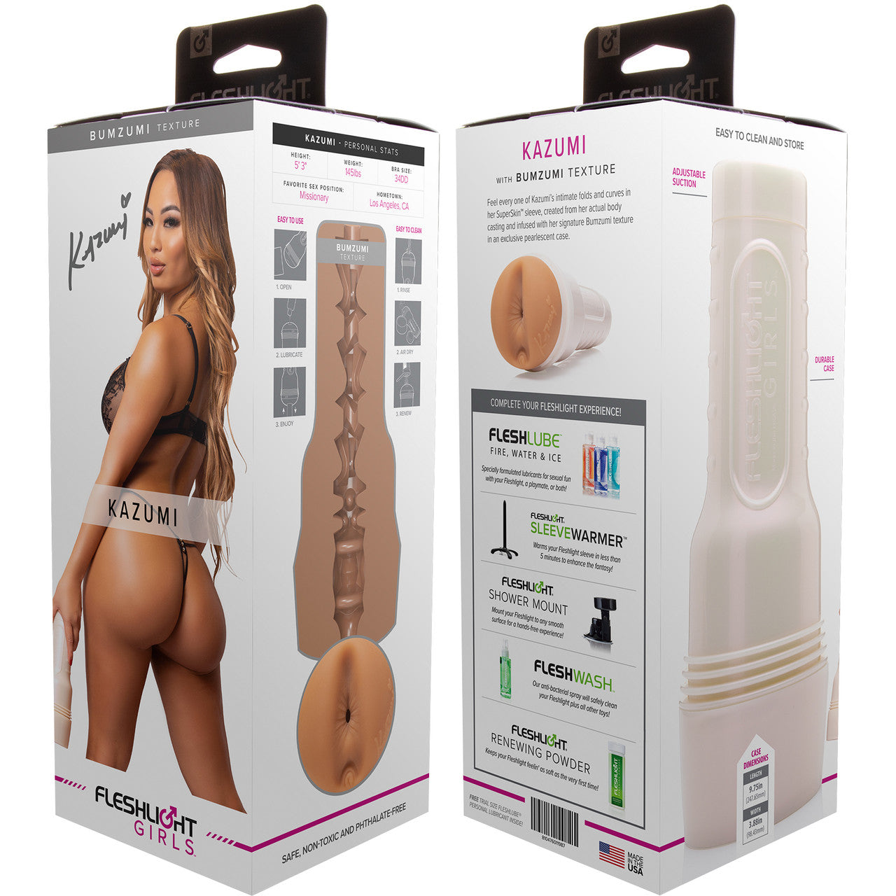 Fleshlight Girls Kazumi - Bumzumi, Butt Texture - Pornstar Fleshlight Girls Kazumi - Bumzumi, Butt Texture - Pornstar