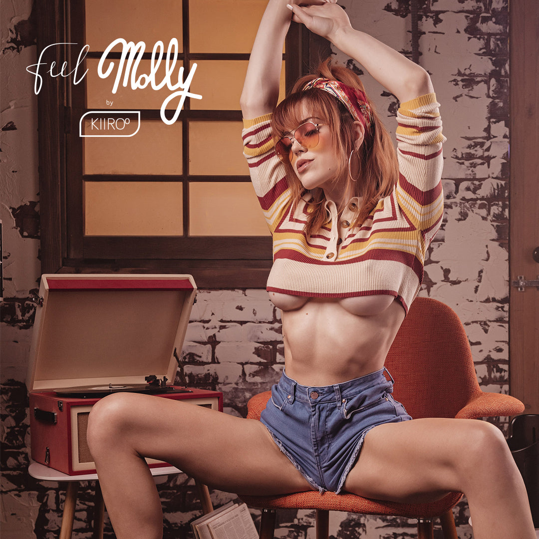 KIIROO Feel Molly Pussy Stroker - Molly Stewart Penis Masturbator