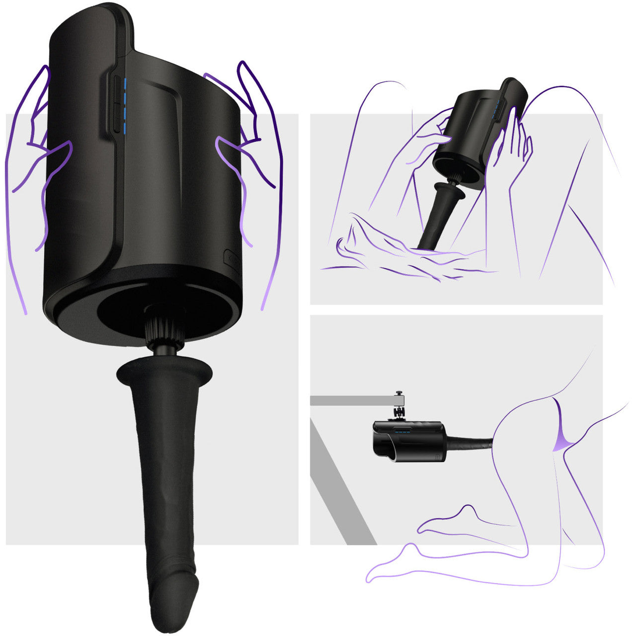 KIIROO KEON Vac-U-Lock Dildo Adapter