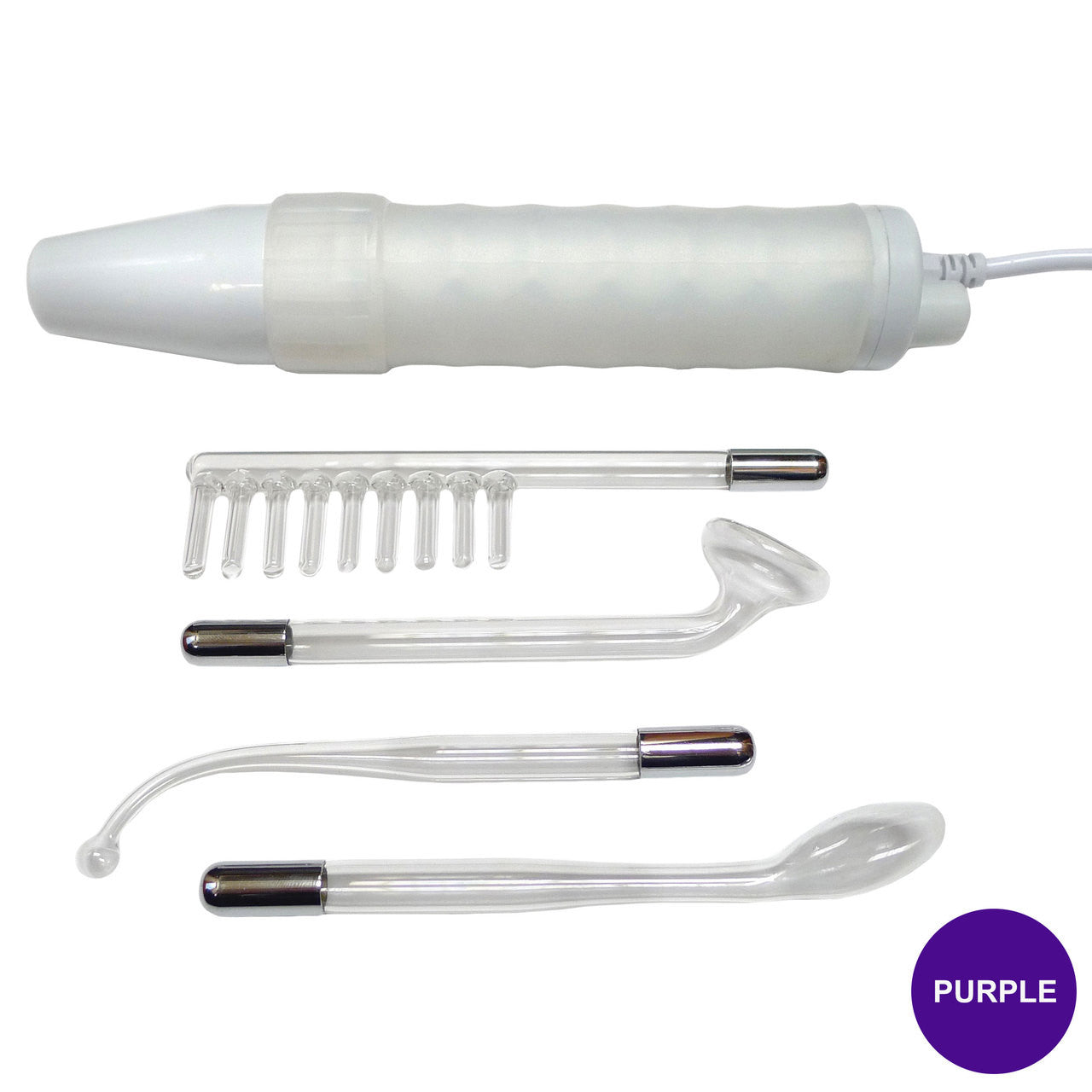 Kinklab Neon Wand Electrosex Kit - Purple