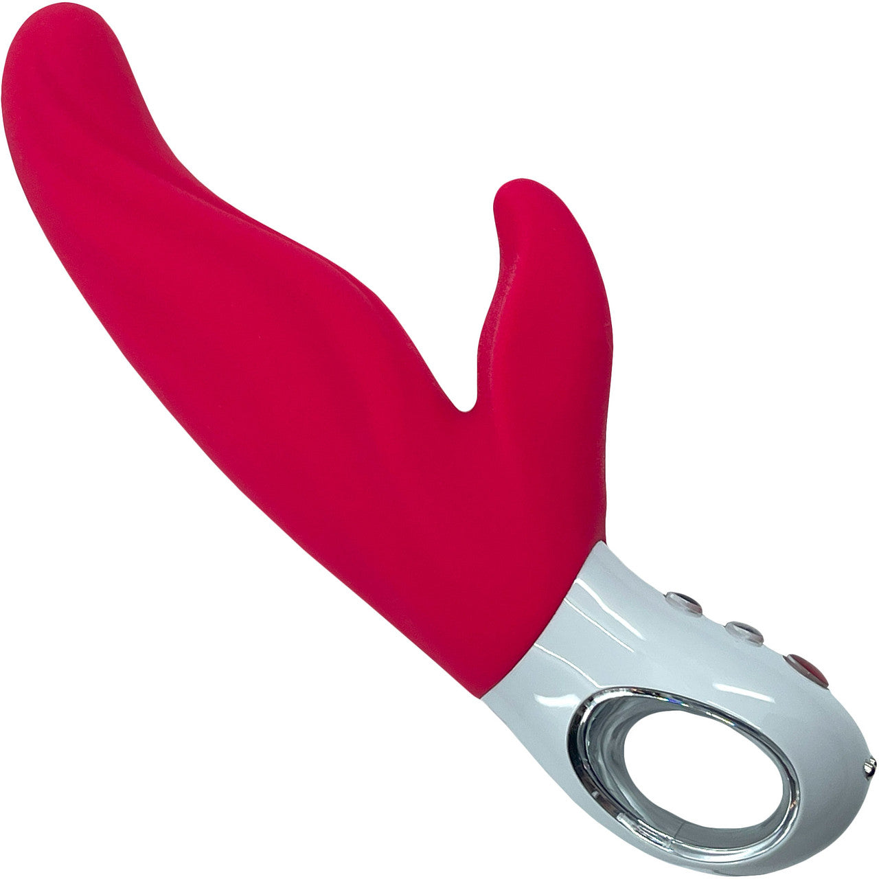 Fun Factory LADY BI Rechargeable Waterproof Dual Stimulation Vibrator - India Red