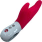 Fun Factory LADY BI Rechargeable Waterproof Dual Stimulation Vibrator - India Red