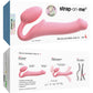 Strap-on-Me Silicone Strapless Strap-On - Large Package