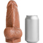 Hankey's Toys Clyde Original 8" Silicone Cock With Balls & Vac-U-Lock Base - Caramel