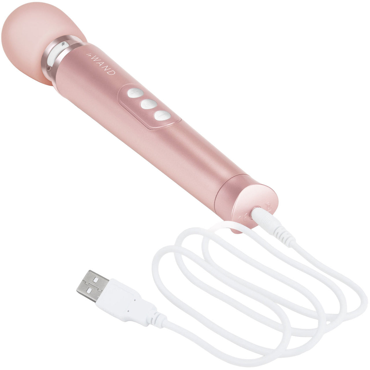 Le Wand Petite Rechargeable Vibrating Body Massager - Rose Gold