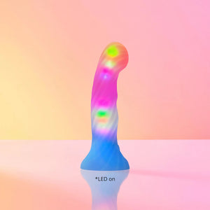 Candy Loop Light Up Silicone Dildo With Suction Cup Base By Love To Love
