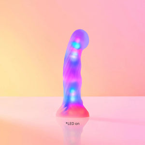 Sugar Bomb Light Up Silicone Dildo With Suction Cup Base By Love To Love