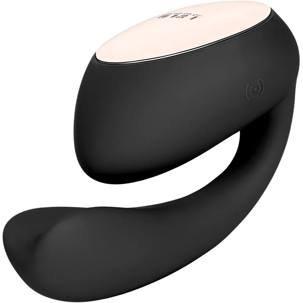 LELO IDA Wave Rechargeable Silicone App Enabled Dual Stimulation Vibrator - Black