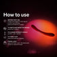 LELO BOOMERANG™ Premium Double Ended Silicone Vibrator For Couples - How To Use