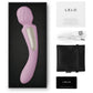 LELO SWITCH™ Double-Sided Silicone Wand Style Vibrator - Soft Pink