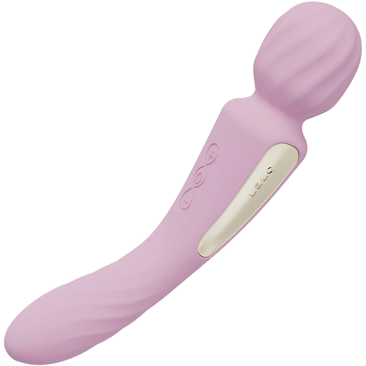 LELO SWITCH™ Double-Sided Silicone Wand Style Vibrator - Soft Pink