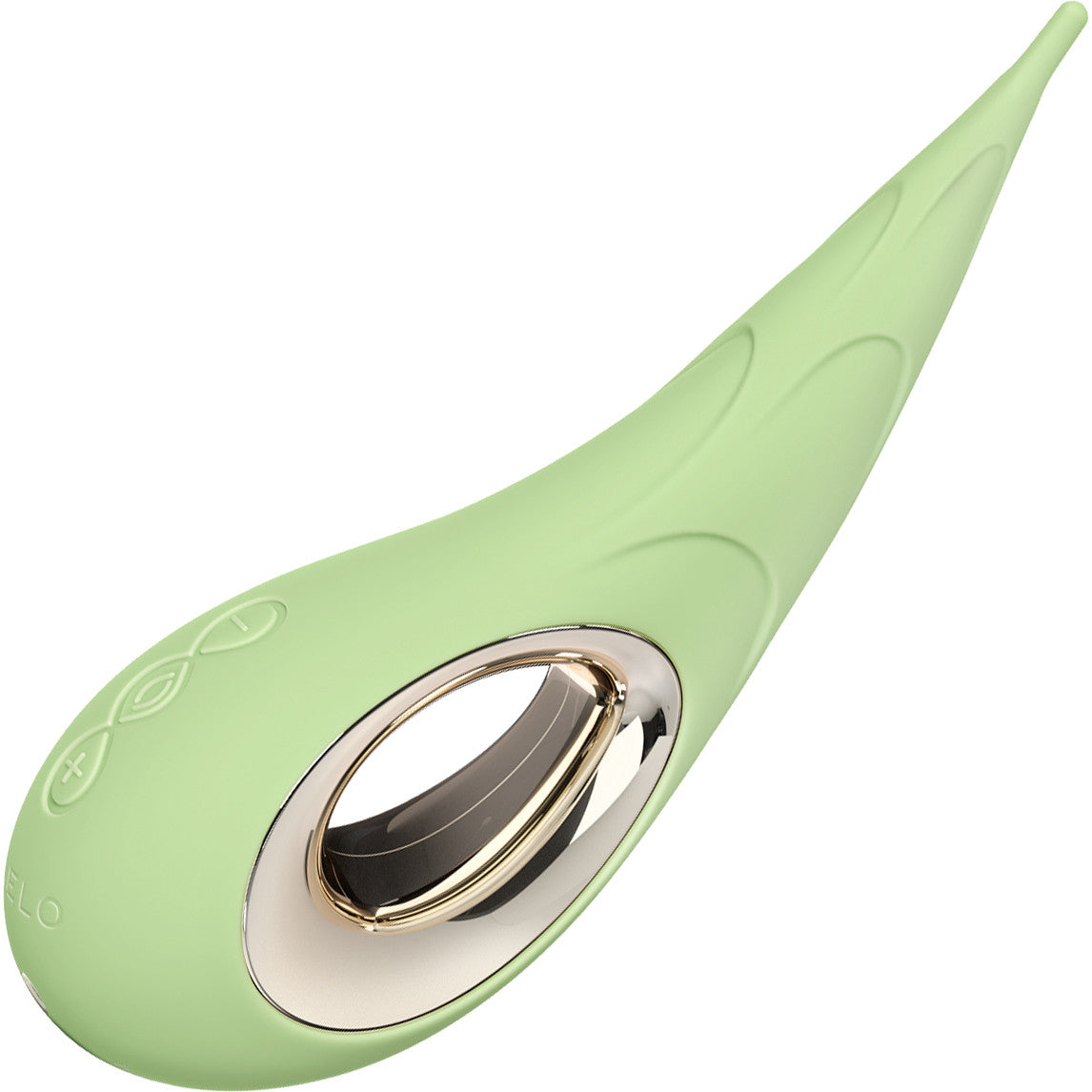 LELO DOT Cruise Clitoral Pinpoint Silicone Waterproof Rechargeable Vibrator - Pistachio Cream