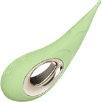 LELO DOT Cruise Clitoral Pinpoint Silicone Waterproof Rechargeable Vibrator - Pistachio Cream