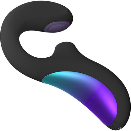 LELO ENIGMA™ Double Sonic Rechargeable Silicone Multi Stimulation Sensonic™ Vibrator - Black