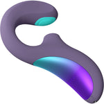 LELO ENIGMA™ Double Sonic Rechargeable Silicone Multi Stimulation Sensonic™ Vibrator - Cyber Purple