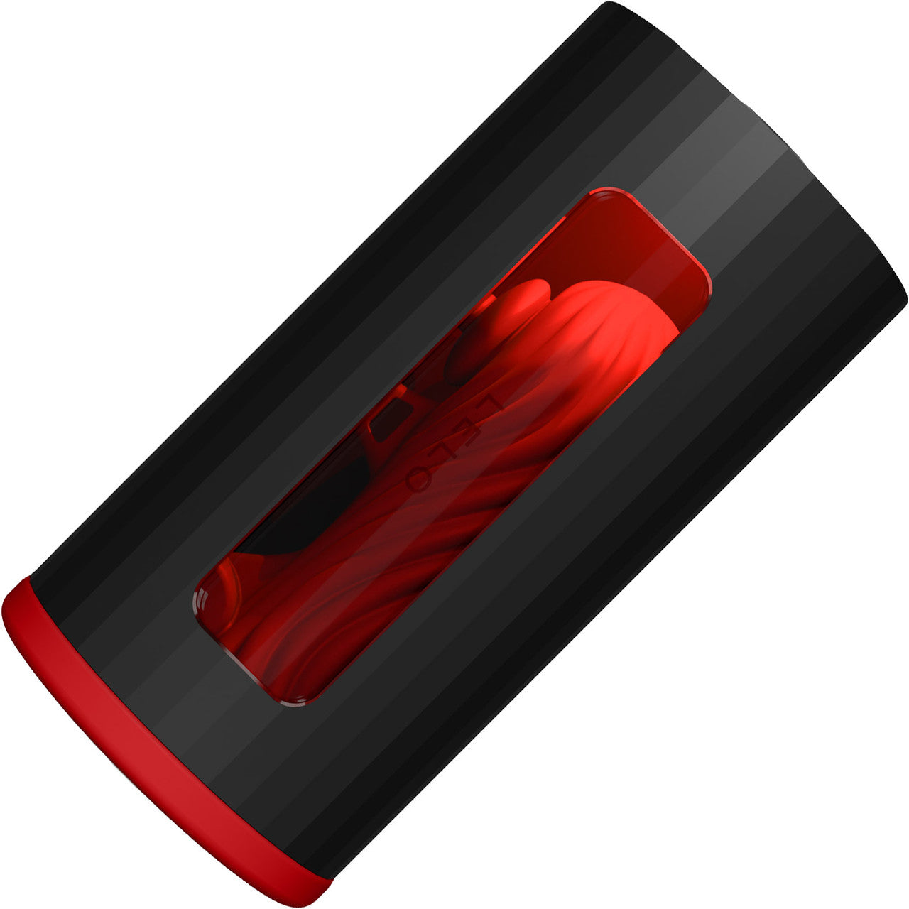 LELO F1S V3 Pleasure Console AI App Enabled Silicone Pulsing & Vibrating Penis Masturbator - Red