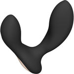 LELO HUGO 2 Rechargeable Waterproof Silicone App Controlled Prostate Massager - Black