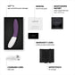 LELO LIV™ 3 App-Controlled Silicone G-Spot Vibrator - Plum