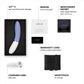 LELO LIV™ 3 App-Controlled Silicone G-Spot Vibrator - Powder Blue