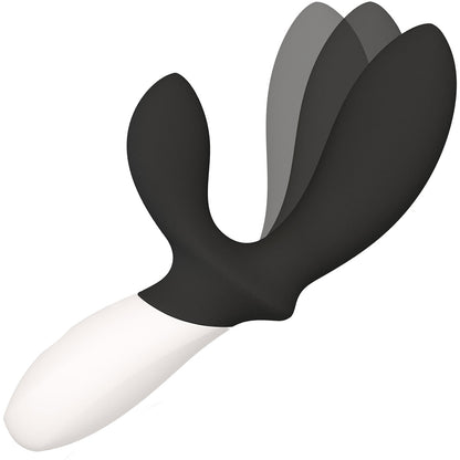 LELO LOKI Wave™ 2 Silicone Vibrating Prostate Massager - Black