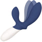 LELO LOKI Wave™ 2 Silicone Vibrating Prostate Massager - Base Blue