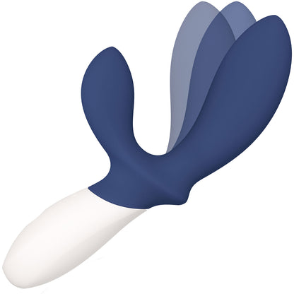 LELO LOKI Wave™ 2 Silicone Vibrating Prostate Massager - Base Blue