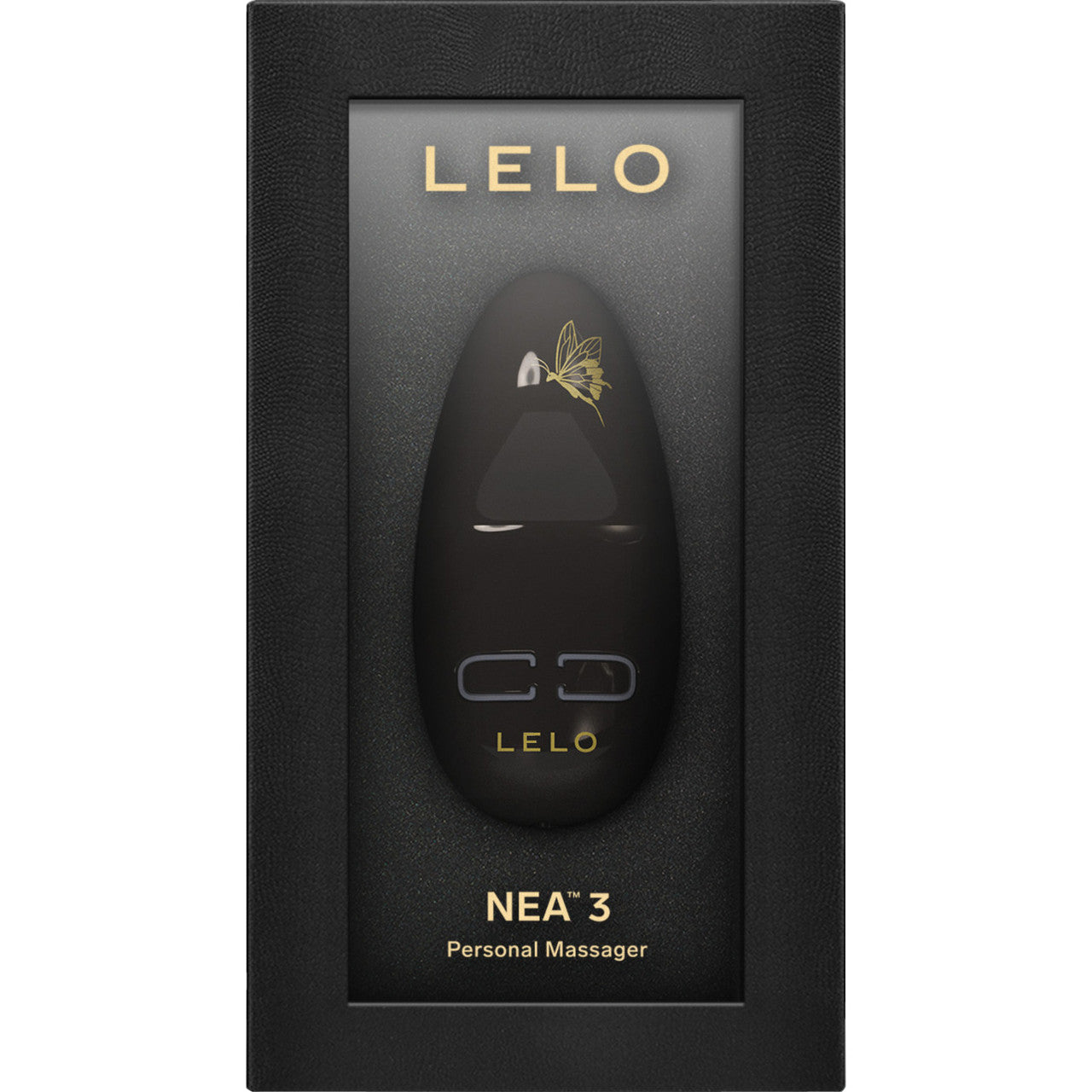 LELO NEA 3 Luxury Rechargeable Waterproof Vibrator - Pitch Black