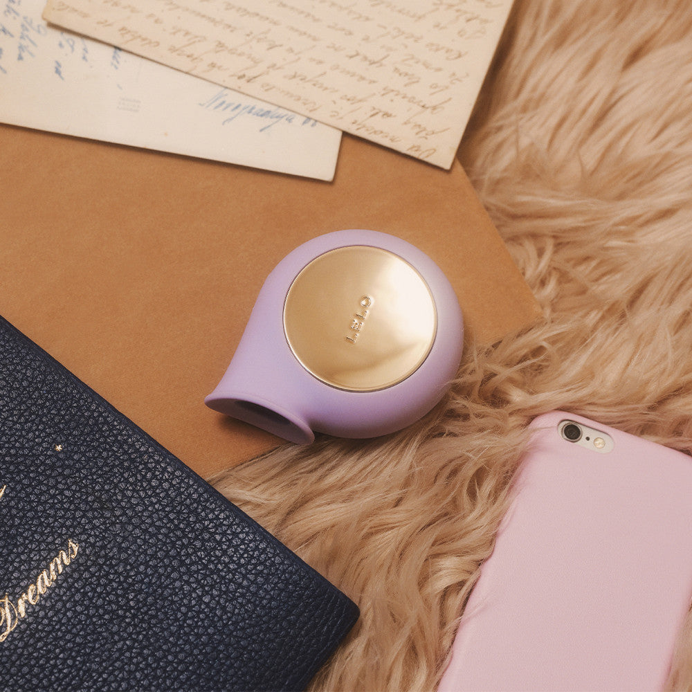 LELO Sila Waterproof Rechargeable Pleasure Air Clitoral Stimulator - Lilac