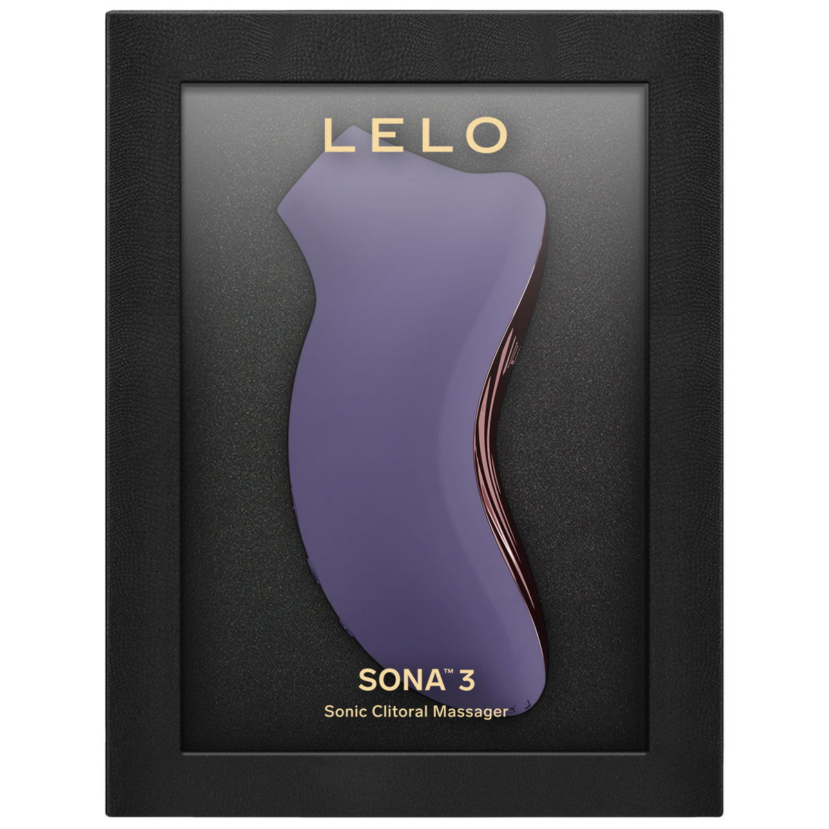 LELO SONA™ 3 Waterproof Rechargeable Silicone Sonic Clitoral Massager - Purple