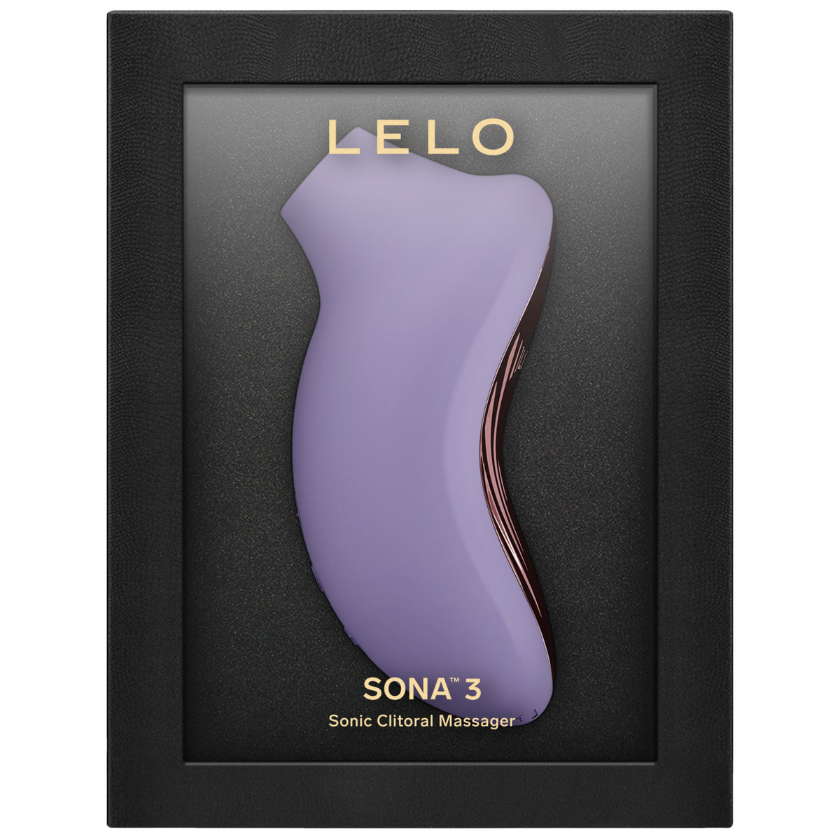LELO SONA™ 3 Waterproof Rechargeable Silicone Sonic Clitoral Massager - Violet