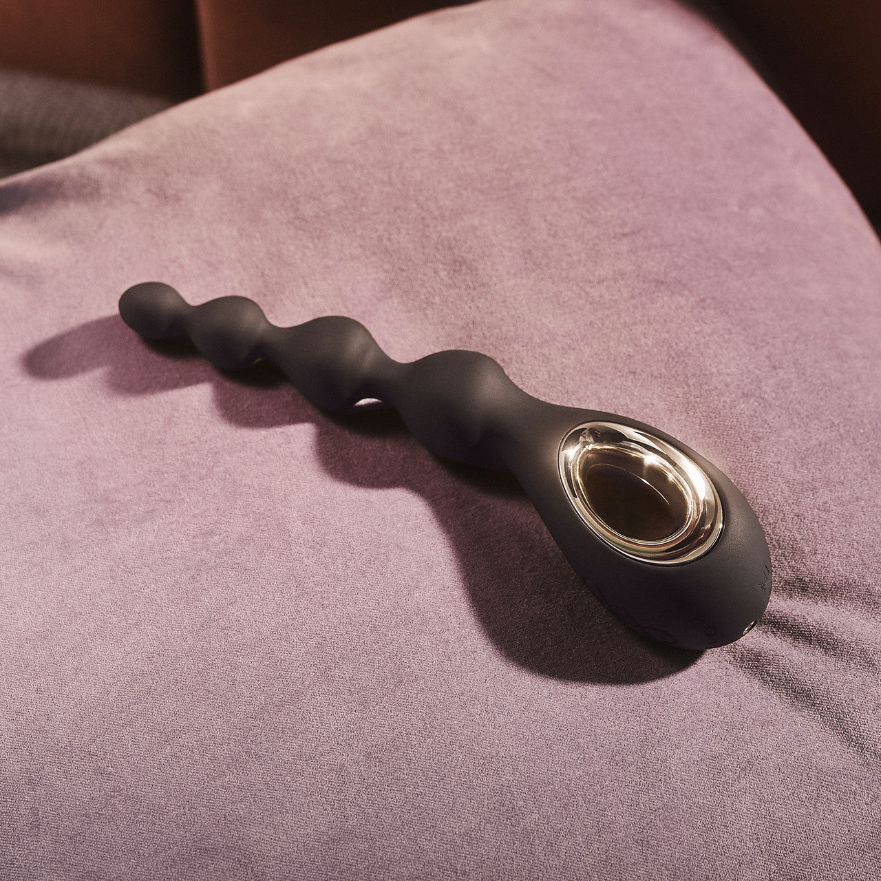 LELO SORAYA Beads Silicone Waterproof Rechargeable Anal Massager - Black