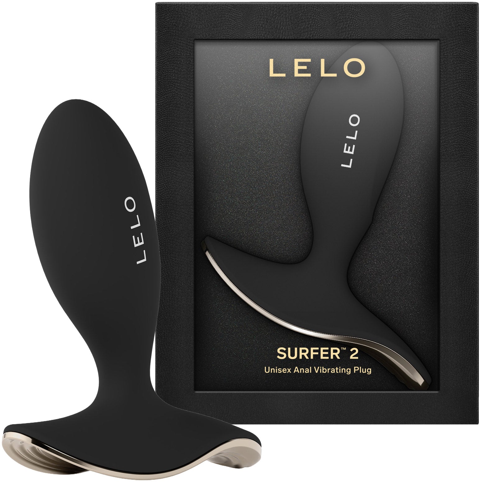 LELO SURFER 2 Premium App-Connected Unisex Vibrating Anal Plug LELO SURFER 2 Premium App-Connected Unisex Vibrating Anal Plug