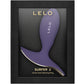 LELO SURFER™ 2 Premium App-Connected Unisex Vibrating Anal Plug - Cyber Purple