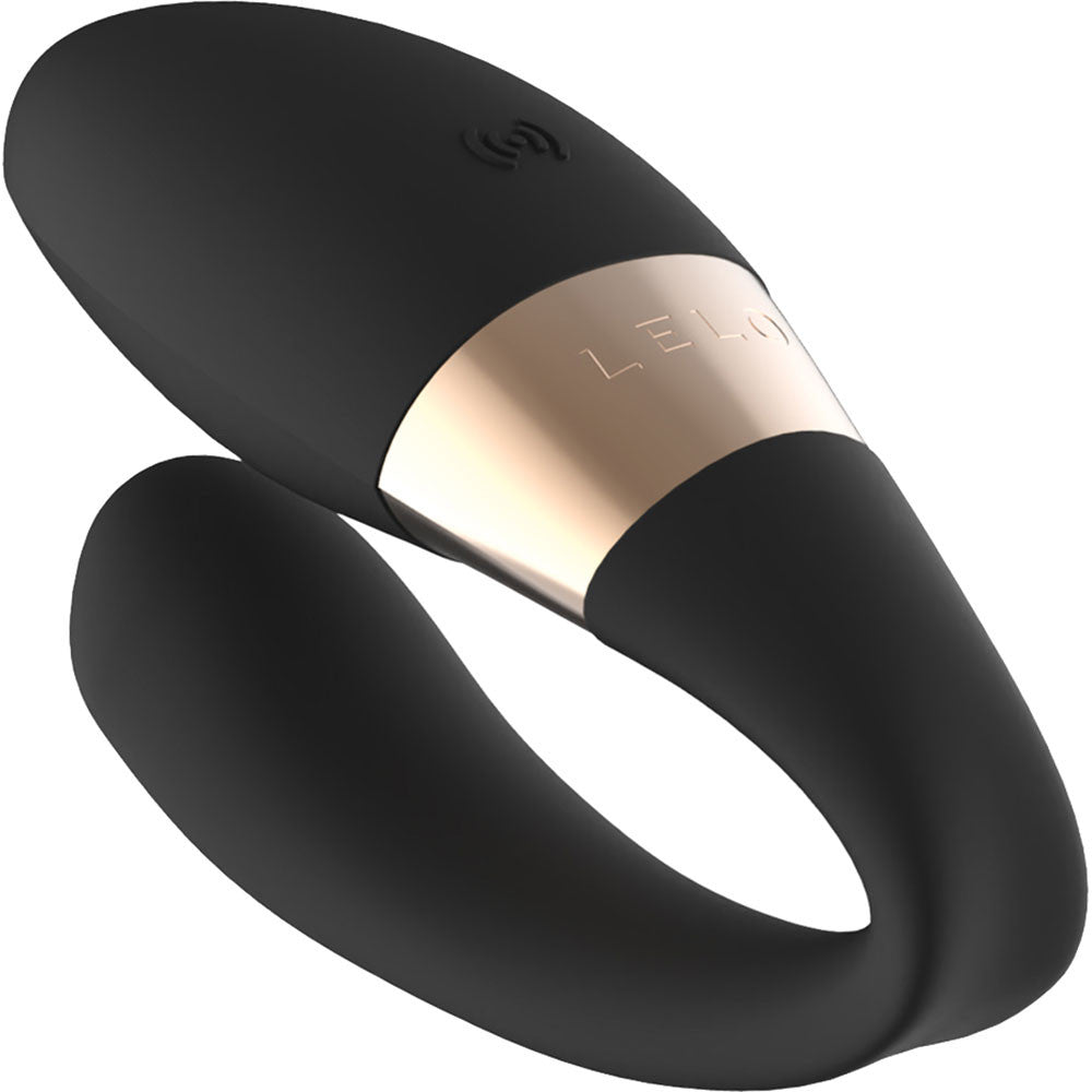 LELO TIANI Duo Rechargeable Silicone Waterproof Couples Vibrator With Remote - Black