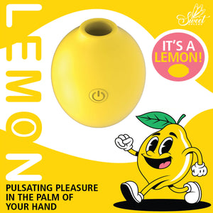 The Lemon Silicone Clitoral Pressure Wave Stimulator