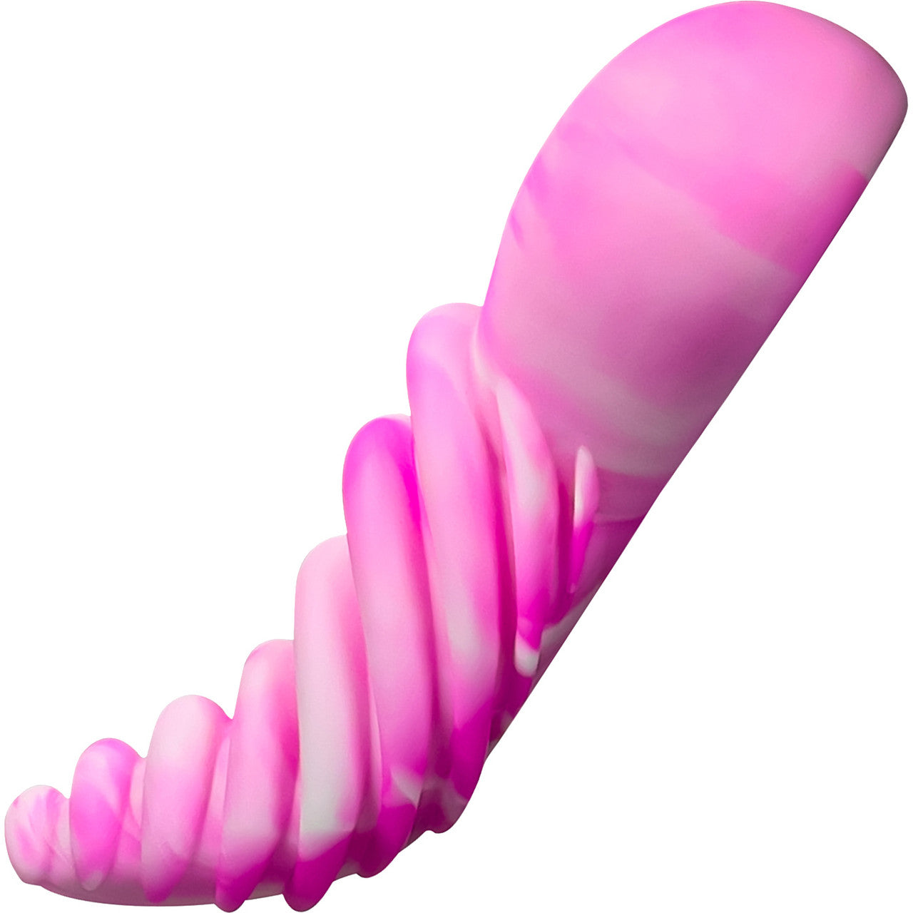 Luvgrind Soft Silicone Grinder, Stroker & Dildo Base Stimulation Cushion By Banana Pants - Pink Swirl