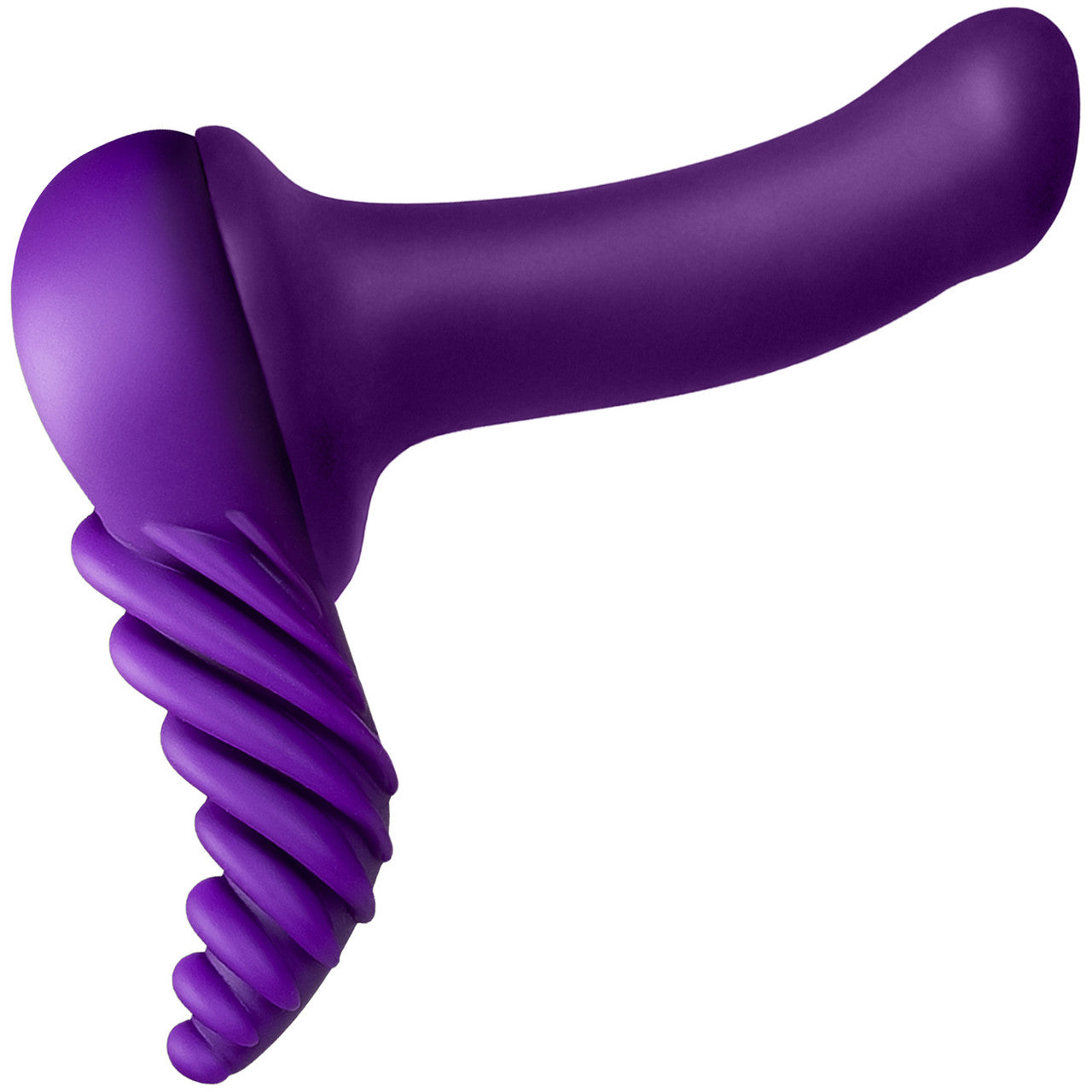 Luvgrind Soft Silicone Grinder, Stroker & Dildo Base Stimulation Cushion By Banana Pants - Purple