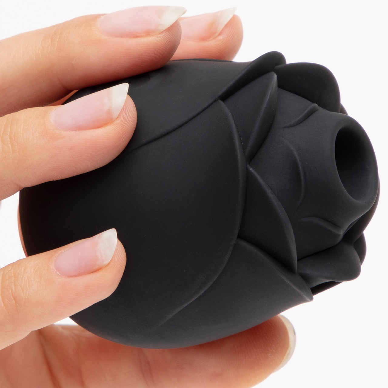 Fifty Shades Of Grey The Rose Silicone Rechargeable Clitoral Pressure Wave Stimulator - Black Fifty Shades Of Grey The Rose Silicone Rechargeable Clitoral Pressure Wave Stimulator - Black
