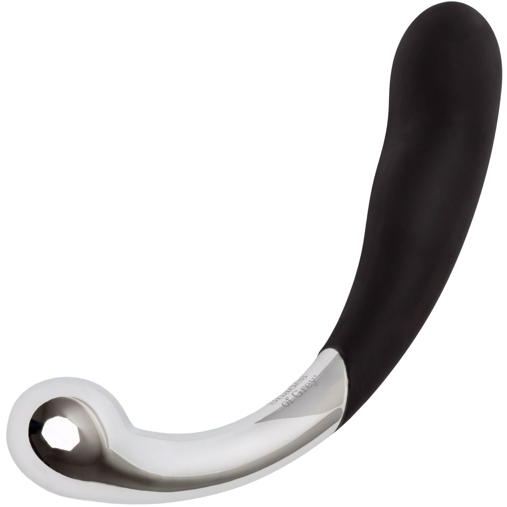 Fifty Shades of Grey Sweet Pressure Dark Steel and Silicone Double-Ended Dildo
