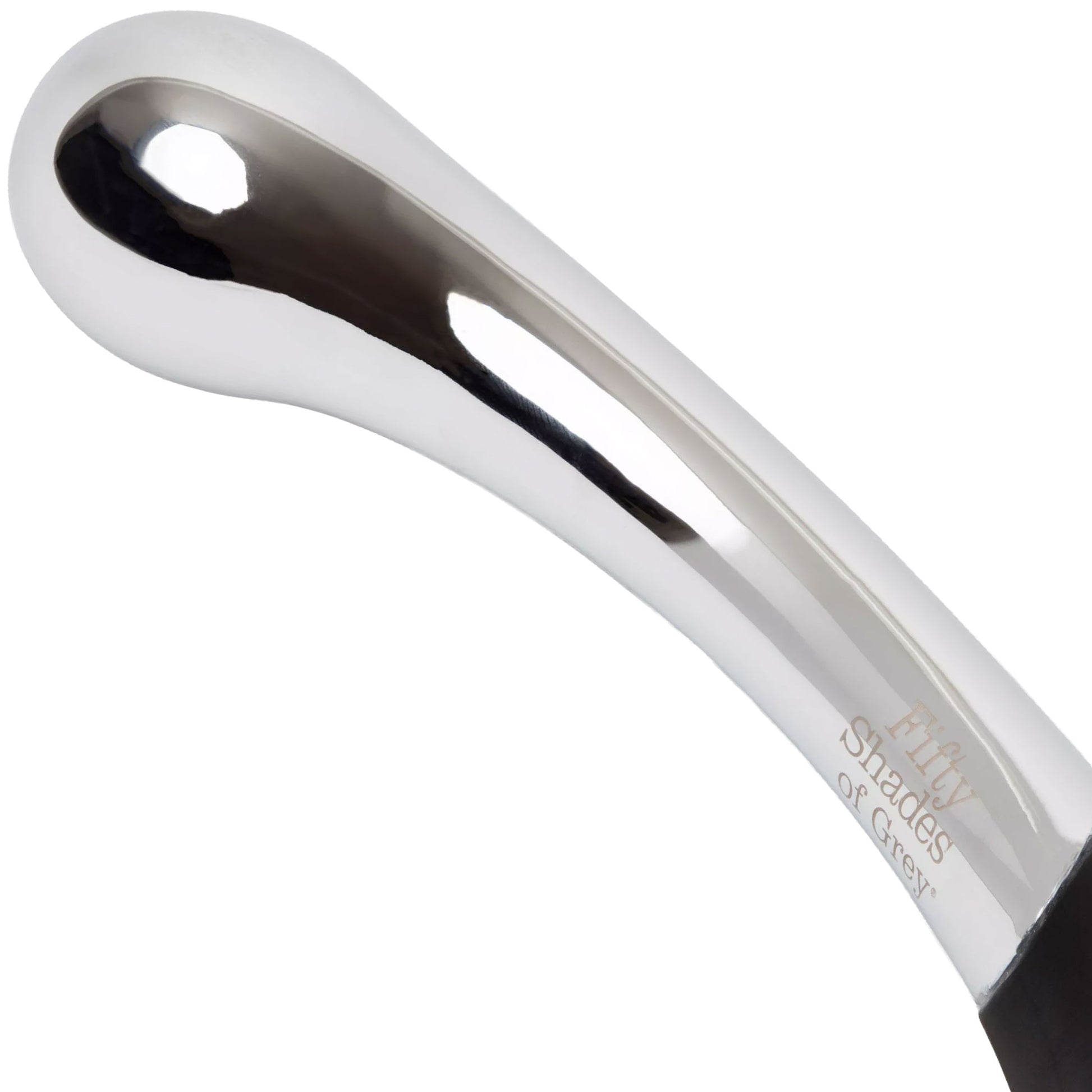 Fifty Shades of Grey Sweet Pressure Dark Steel and Silicone Double-Ended Dildo