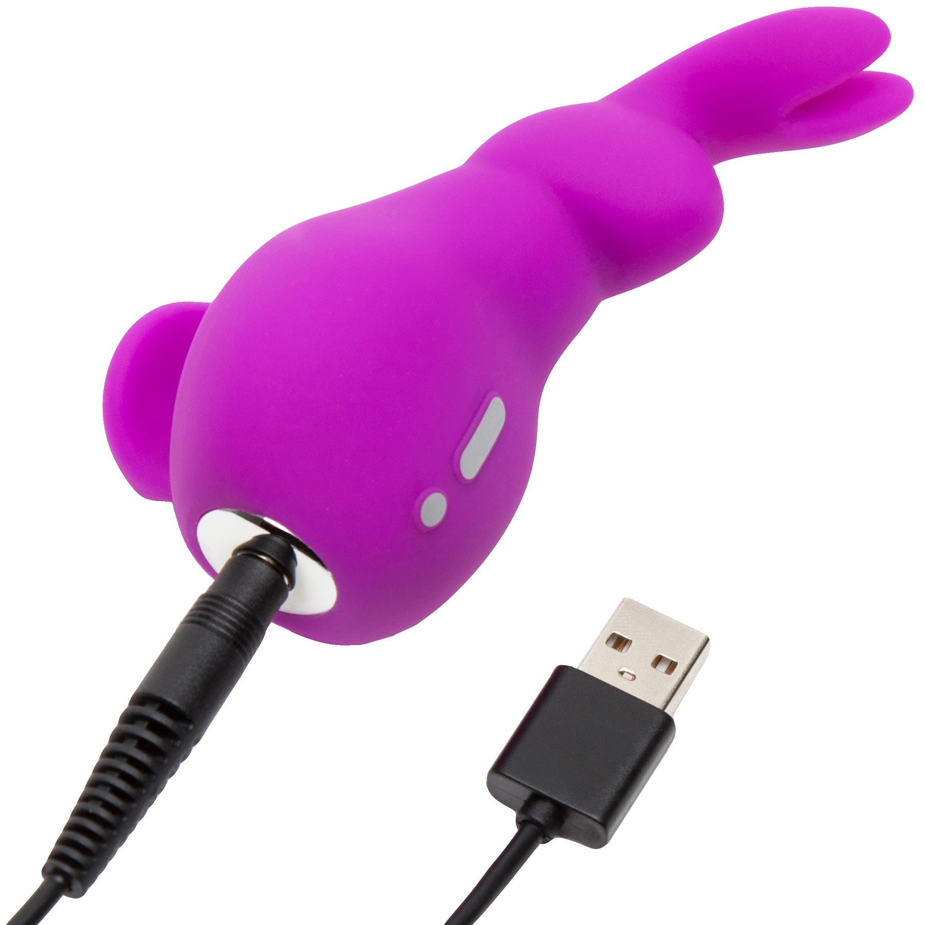 Mini Ears Rechargeable Silicone Finger Rabbit Vibrator By Happy Rabbit®