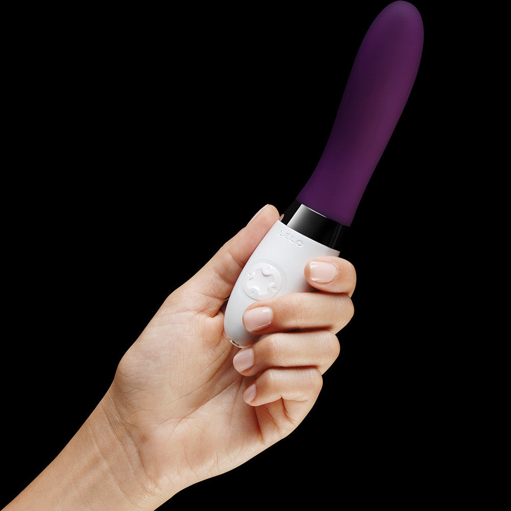 LELO LIV 2 Waterproof Rechargeable G-Spot Silicone Vibrator - Plum